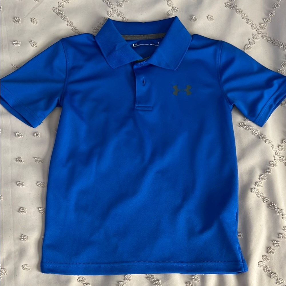 Under Armour Blue Polo Shirt